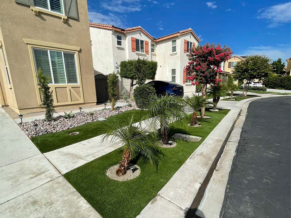 Synthetic Grass in Eastvale, Calif
