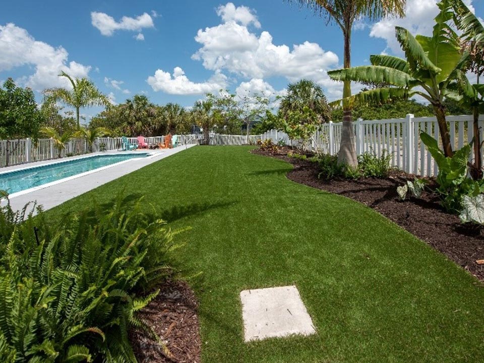 Artificial Turf in Exhibition Hall